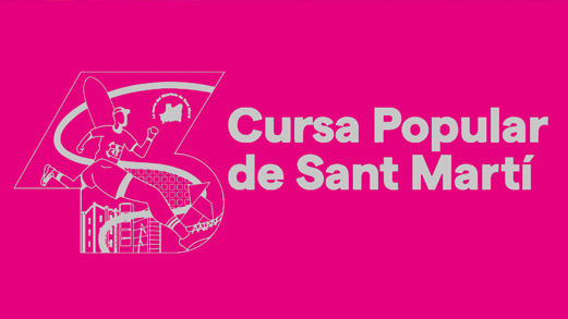 Banner de la carrera Cursa Popular de Sant Martí