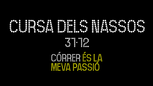 Banner de la carrera Cursa dels Nassos