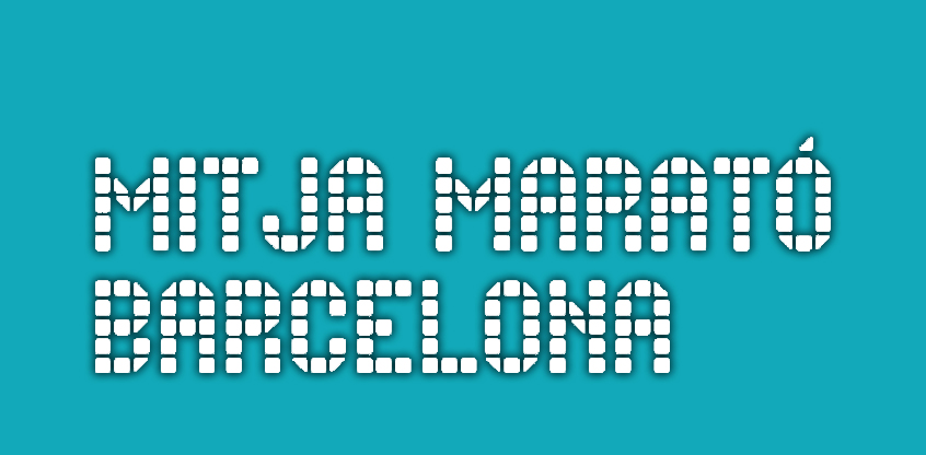 Banner de la carrera Mitja Marató de Barcelona